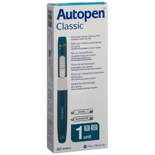 Инъекционное устройство Autopen Classic 1 шаги