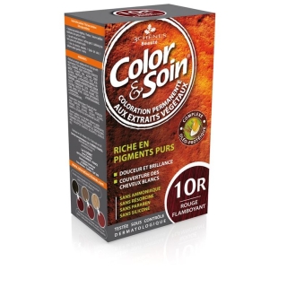 Color Et Soin Coloration Rouge Flamboya 10r 135ml