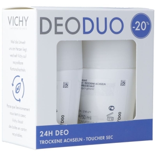 Vichy DeoDuo 24H Dry Touch шариковый 2x 50 мл