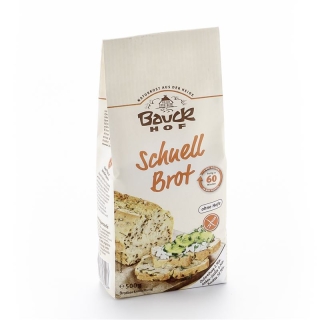 Смесь для выпечки хлеба Bauckhof быстрого приготовления, глютен, 500 г