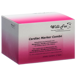 Willi Fox Cardiac Marker ComboTest 5 pcs