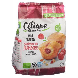 Les Recettes de Céliane mini-muffins raspberry filling Gluten Free Organic 200 g