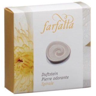 Farfalla fragrance stone spiral underside glazed