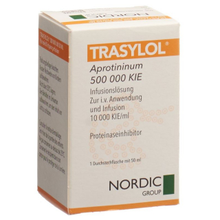 Trasylol Infusionslösung 500000 Kie Durchstechflasche 50ml