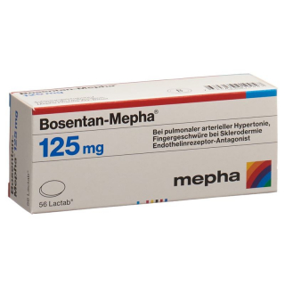 Bosentan Mepha Lactab 125mg 56 Stück