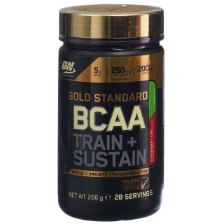 Optimum Bcaa Gold Std.t&s Strawberry&kiwi 266g