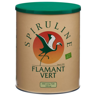 Spirulina Flamant Vert Bio Tabletten 500mg 2000 Stück