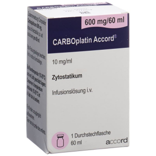 Carboplatin Accord 600mg/60ml Durchstechflasche 60ml