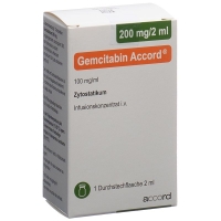 Gemcitabin Accord 200mg/2ml Durchstechflasche