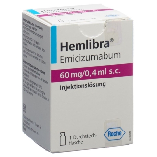 Hemlibra Injektionslösung 60mg/0.4ml S.c. Durchstechflasche