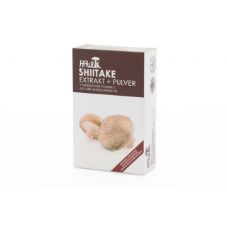 Hawlik Shiitake Extrakt + Pulver Kapseln 60 Stück