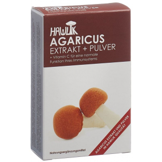 Hawlik Agaricus Extrakt + Pulver Kapseln 60 Stück