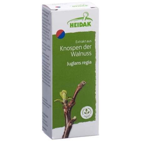 Heidak Knospe Walnuss Juglans Glyc Maz Flasche 30ml