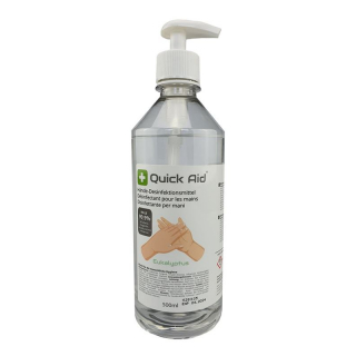 Quick Aid hand disinfectant bottle 500ml