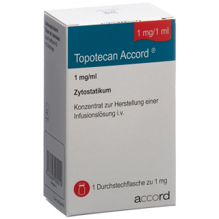 Topotecan Accord Infusionskonzentrat 1mg/ml Durchstechflasche