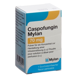 Caspofungin Mylan Trockensubstanz 70mg Durchstechflasche