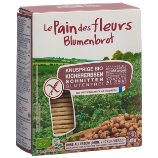 Blumenbrot Knusprige Schnitten Kichererbsen 150g