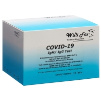 Willi Fox COVID-19 IgM / IgG rapid test 10 pcs