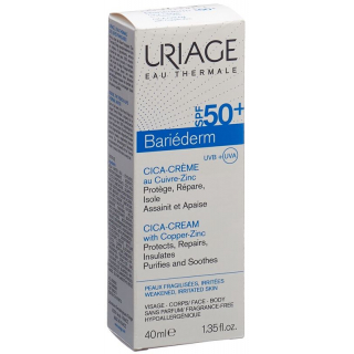 Uriage Bariederm Cica-Creme LSF 50 Tube 40ml