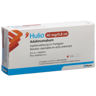 Hulio Injektionslösung 40mg/0.8ml Fertpen 2x 0.8ml
