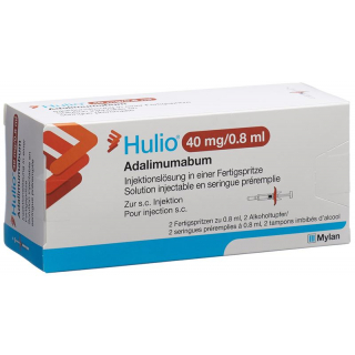 Hulio Injektionslösung 40mg/0.8ml Fertigspritze 2x 0.8ml