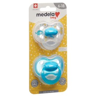 MEDELA Baby Nuggi Original 6-18 Синий