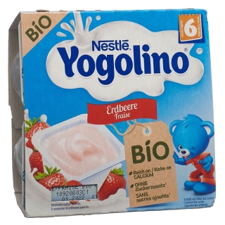 Nestle Yogolino Bio Erdbeer 90g