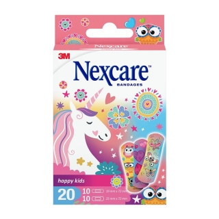 Детский пластырь 3M NEXCARE Happy Kids Magic