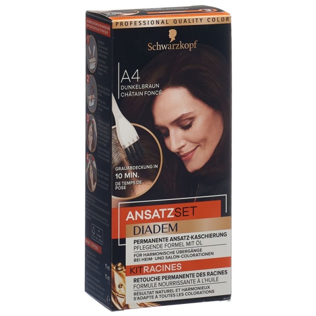 Набор насадок Schwarzkopf А4 Темно-коричневый