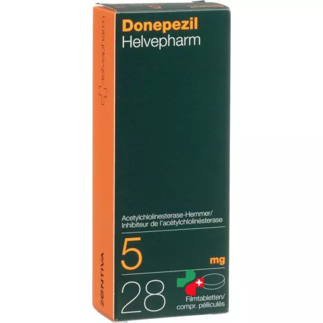 Donepezil Helvepharm 5 mg 28 filmtablets Donepezil Helvepharm 5 mg 28 filmtablets