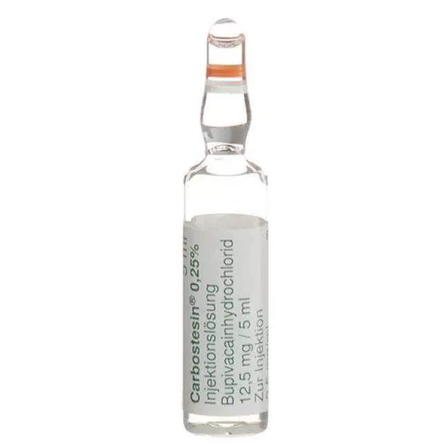 Carbostesin 0.25% 5 ml 5 Ampullen Carbostesin 0.25% 5 ml 5 Ampullen