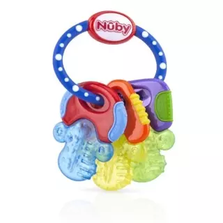 Nuby Kuhlbeissfigur „Schlussel“ mit Eisgel