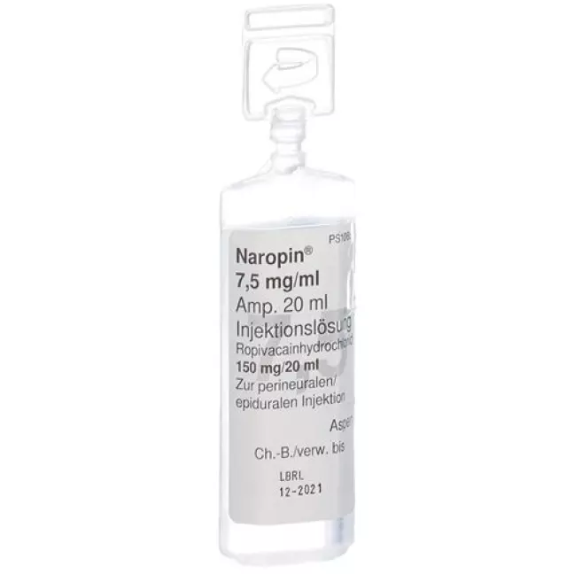 NAROPIN INJ LS 0.75% 20ML DUOF