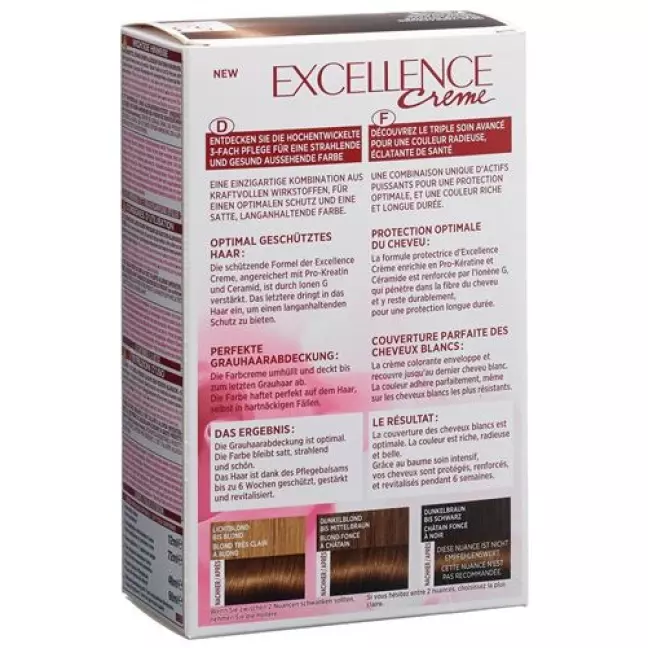 Excellence крем Triple Prot 5.3 Hell Goldbraun Excellence крем Triple Prot 5.3 Hell Goldbraun