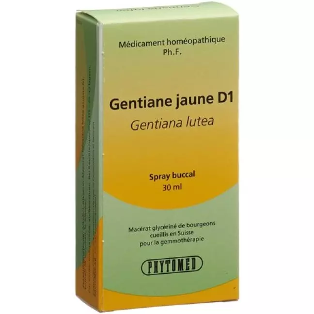 Phytomed Gemmo Gelber Enzian жидкость D 1 30мл Phytomed Gemmo Gelber Enzian жидкость D 1 30мл