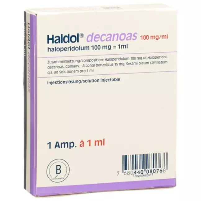Haldol Decanoas 100 mg/ml Ampulle 1 ml Haldol Decanoas 100 mg/ml Ampulle 1 ml