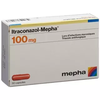 Итраконазол Мефа 100 мг 30 капсул
