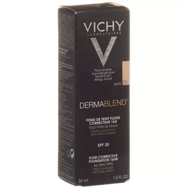 Vichy Dermablend Teintkorrigierendes Make-Up 25 Nude 30мл Vichy Dermablend Teintkorrigierendes Make-Up 25 Nude 30мл