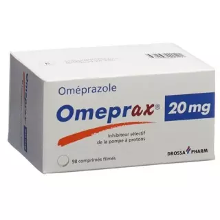 Omeprax 20 mg 98 filmtablets