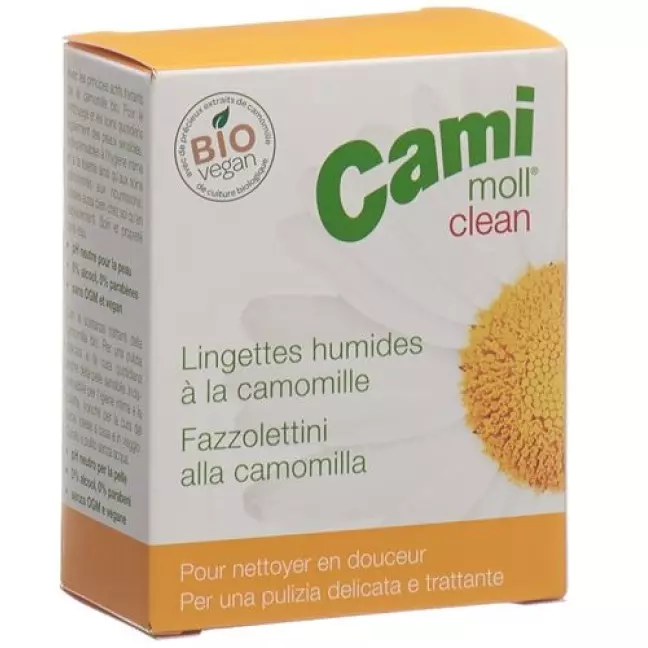 Cami Moll Clean Feuchttucher Box 40 штук Cami Moll Clean Feuchttucher Box 40 штук