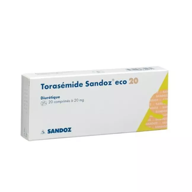 Torasemid Sandoz ECO 20 mg 100 tablets Torasemid Sandoz ECO 20 mg 100 tablets