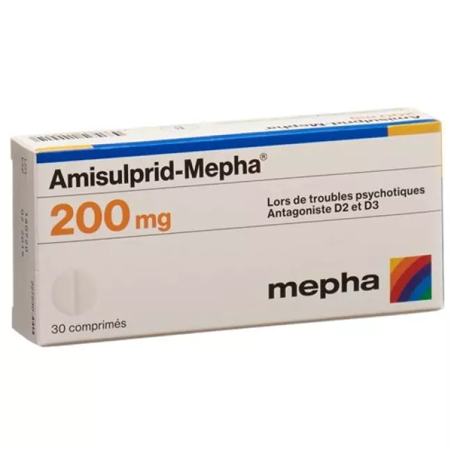 Амисульприд Мефа 200 мг 30 таблеток