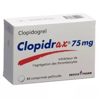 Clopidrax 75 mg 84 filmtablets