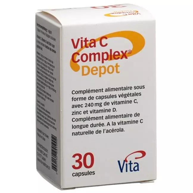 Vita C Complex Depot Kapseln 30 штук Vita C Complex Depot Kapseln 30 штук