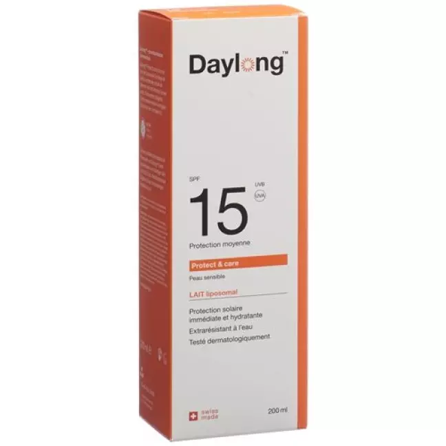 Daylong Protect&care SPF 15 лосьон в тюбике 200мл Daylong Protect&care SPF 15 лосьон в тюбике 200мл
