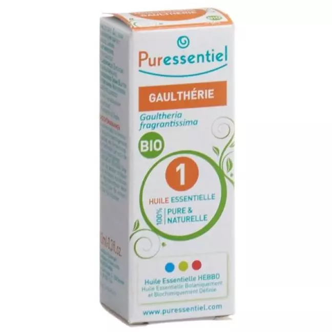 Puressentiel Wintergrunoel эфирное масло Bio 10мл Puressentiel Wintergrunoel эфирное масло Bio 10мл
