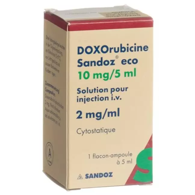 Doxorubicin Sandoz ECO 10 mg/5 ml 5 ml Doxorubicin Sandoz ECO 10 mg/5 ml 5 ml