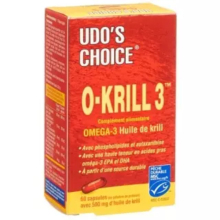 Udos Choice O-krill 3 Licaps 60 штук