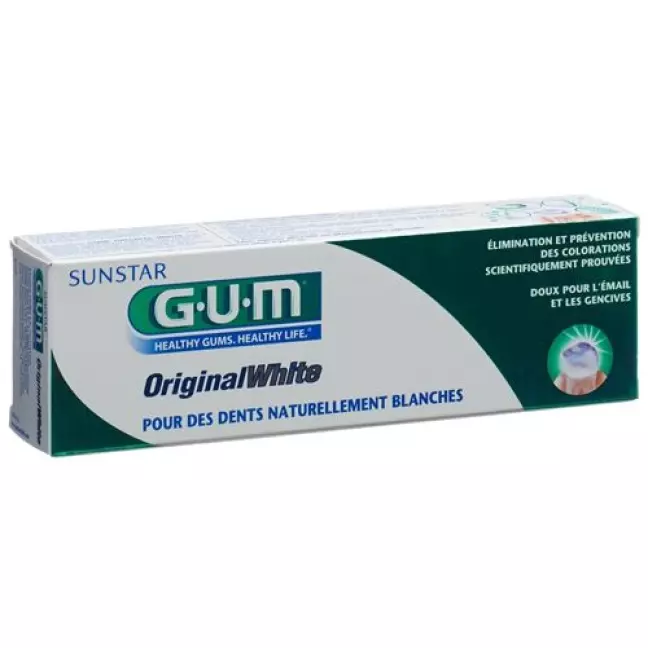Gum Sunstar Zahnpaste Original White 75мл Gum Sunstar Zahnpaste Original White 75мл