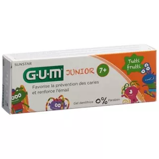 Gum Sunstar Junior Zahnpasta Tutti-Frutti 50мл